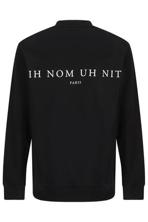 Black cotton Mask sweatshirt IH NOM UH NIT | NUW24205009